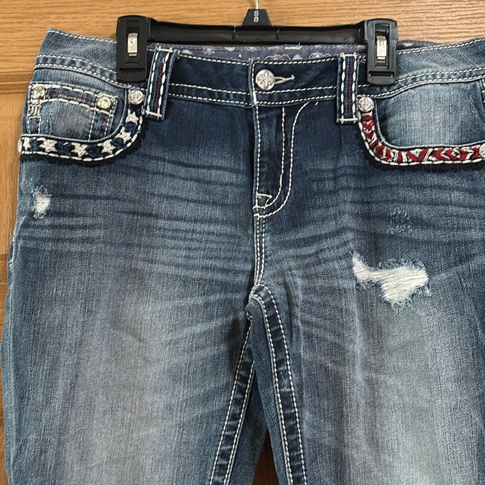 Miss me size 30 cuffed capri women’s